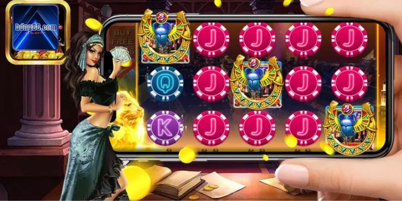 Người chơi chỉ cần đặt cược và quay các cuộn